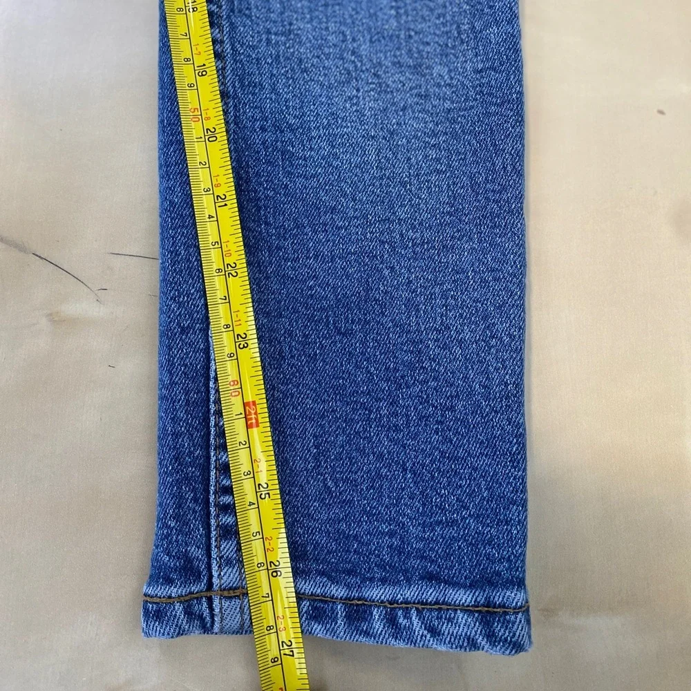 RE/DONE High Rise Ankle Crop Stretch Size 24 Casual Classic‎ Closet Staple
